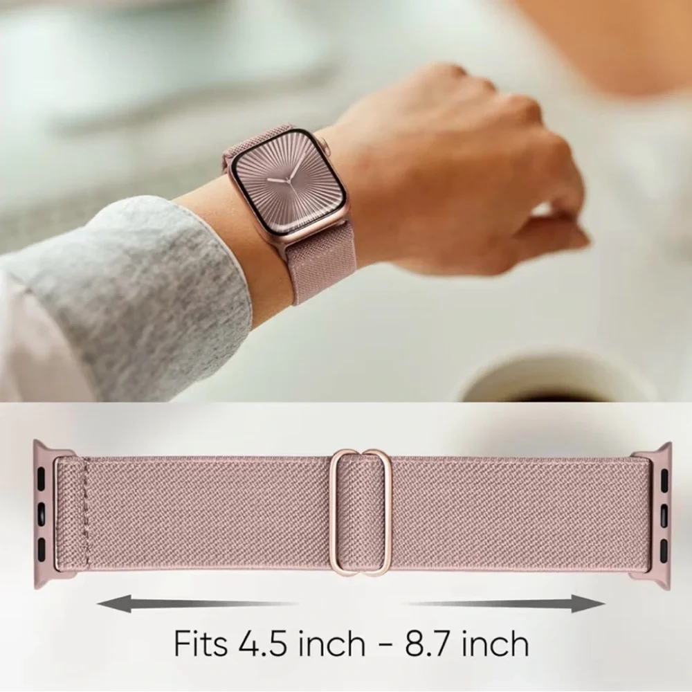 Set of 6 Adjustable Nylon Watch Bands - Picture 3 of 4